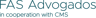 FAS Advogados, in cooperation with CMS logo